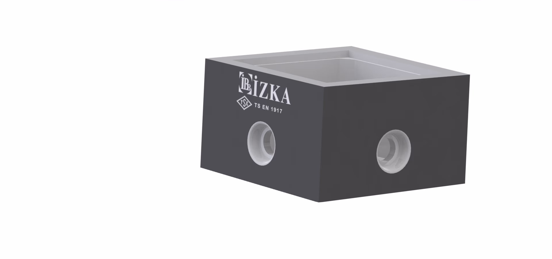 80x80x200mm Yağmur Izgara Baca Tabanı